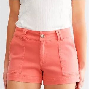 BKE Mollie Midrise Slim‎ Fit Shorts Size 25 NWT!